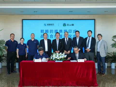 今年会电气与日本三ッ星株式会社正式告竣战略相助